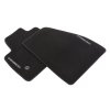 Tappetini Chevrolet Blazer Premium per la prima serie in Jet Black con bordino nero e scritta Chevrolet