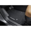 Tappetini Chevrolet Blazer Premium per la prima serie in Jet Black con bordino nero e scritta Chevrolet