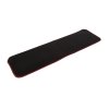 Chevrolet Blazer Premium one-piece carpet mat for the second row of seats in black with red piping