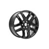 Chevrolet Blazer Cerchi in alluminio a cinque razze da 20 x 8 pollici in nero lucido