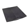 Chevrolet Blazer Premium full-length boot mat in Jet Black with Chevrolet lettering (for vehicles with boot rails)