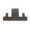 Chevrolet Suburban 12th gen Interlocking Premium All-Weather Floor Liner for third row seats in Very Dark Atmosphere (for models with second row captain's chair)