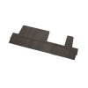 Chevrolet Suburban 12th gen Interlocking Premium All-Weather Floor Liner for third row seats in Very Dark Atmosphere (for models with second row bench seat)