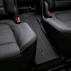 GMC Acadia All-Weather Mat for Models with Second Row Captain's Seats in Charcoal Black