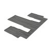 GMC Acadia All-Weather Third-Row Mat in Dark Ash Gray (for models with second-row captain's chairs)