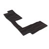 GMC Acadia All-Weather Mat for Second-Row Bench Seat Models in Charcoal Black