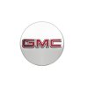 GMC Acadia Radmittenabdeckung aus gebürstetem Aluminium mit GMC-Logo