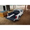 GMC Sierra 1500 5th gen Black bed mat with GMC logo for standard bed models