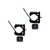 GMC, Chevrolet Kit de fixations moyennes Molle Mount Grip Clamps Kit par Putco®