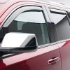 Chevrolet Suburban 11.gen Deflektory bočných okien predných a zadných dverí v dymovo čiernej farbe od spoločnosti EGR®