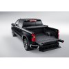 GMC Sierra 1500 5th Gen, Chevrolet Silverado 1500 4th Gen Soft Tri-Fold Short Bed Tonneau Cover in Black by RealTruck Advantage®