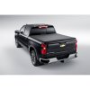 GMC Sierra 1500 5th Gen, Chevrolet Silverado 1500 4th Gen Soft Tri-Fold Short Bed Tonneau Cover in Black by RealTruck Advantage®