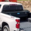 GMC Sierra 1500 5th gen Secure Lock Crossover Tool Box in Gloss Black with Swivel Handles and Rails by UWS®