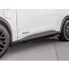 Ford Mustang Mach-E Air Design® Saténově černá sada lišt spodního bočního panelu pro modely GT, SEL a Titanium