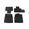 Ford Mustang Mach-E Noir Lot de 4 tapis de sol tout temps avec logo Pony