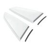 Ford Mustang 6.gen Persienne de fenêtre de custode Air Design® Oxford White