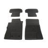 Ford Mustang 6.gen Noir 4pcs tapis de sol tout temps avec logo Pony