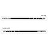 Ford Mustang 6th gen Matte black speed strip set