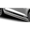 Ford Mustang 6th gen Glossy White Speed Stripes Set