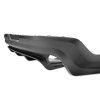 Ford Mustang 5.gen Panneau arrière noir style diffuseur inférieur