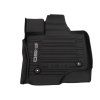Ford F-150 Tapis de sol noir 3 pièces tout temps pour sol moquetté pour Super Cab
