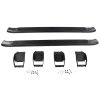 Ford F-150 Černé hliníkové 5" stupátka pro Super Cab