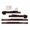Ford F-150 Protection Bushwacker Black Rocker Panel pour Super Cab