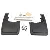 Ford F-150 Pares de protectores contra salpicaduras traseros moldeados negros