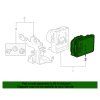 Cadillac Escalade Módulo de control electrónico de frenos con 4 tornillos 23154722