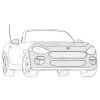 Fiat 124 Spider Комплект защитни фолиа