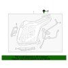 Cadillac Escalade Tornillo multiuso M6x1x21 11518094