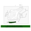 Cadillac Supporto flangia foro faro lato conducente paraurti anteriore Escalade