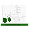 Cadillac Escalade Engine water pump with seal