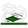 Cadillac Escalade Cache de toit ouvrant 23215299, 23505257