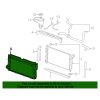 Cadillac Guarnizione radiatore aria Escalade 23322446, 23478724