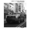 Manuel d'utilisation Ford F-150 Lightning 2022-2025 ENG