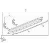 Cadillac Escalade Support de passage de roue 15203597, 20827146