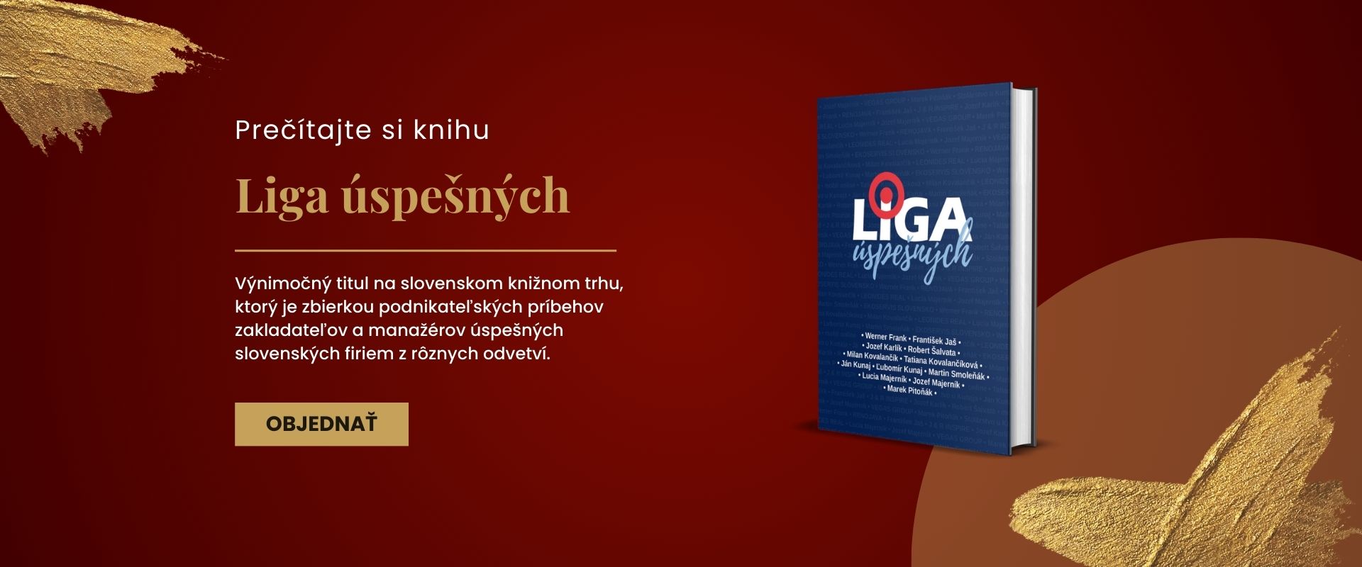 Kniha Liga úspešných