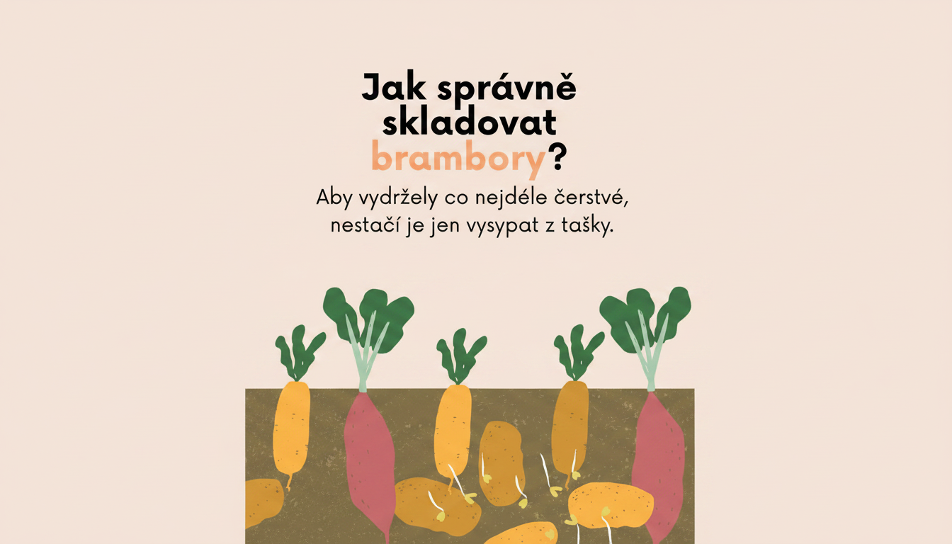 Jak skladovat brambory?