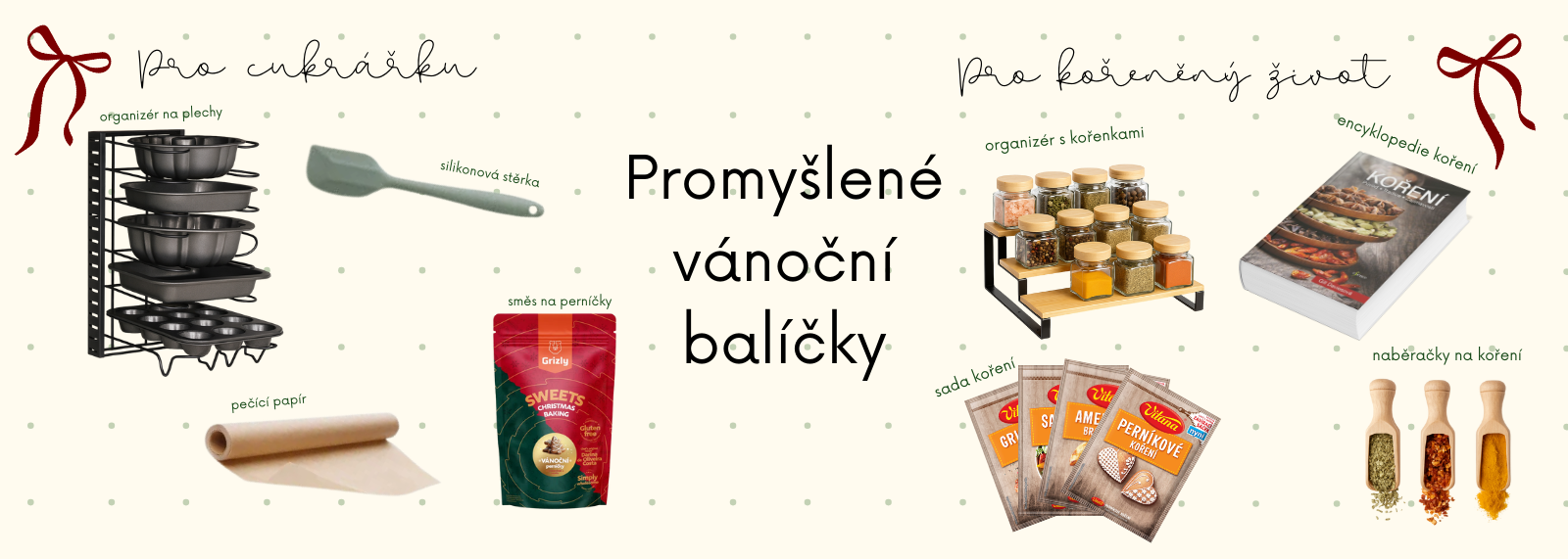 Tipy na vánoční dárky pro uspořádané Vánoce