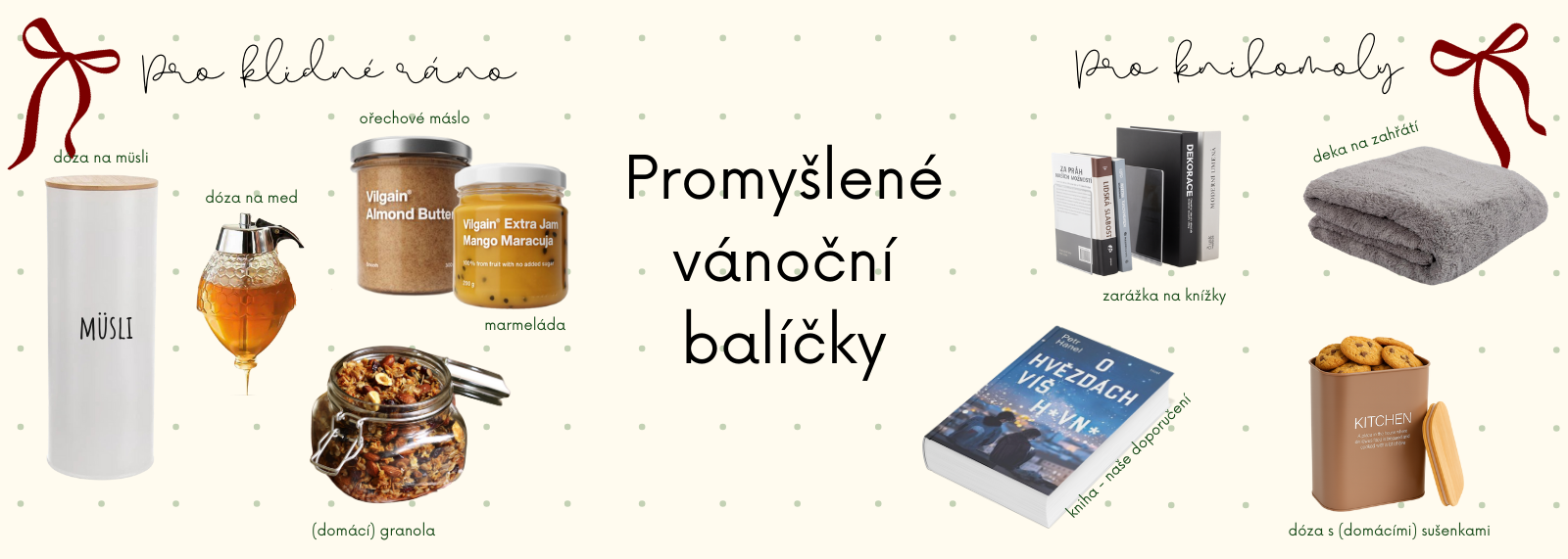 Tipy na vánoční dárky pro uspořádané Vánoce