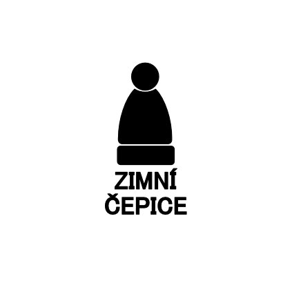 Štítky do šatny - s popiskem - Zimní čepice