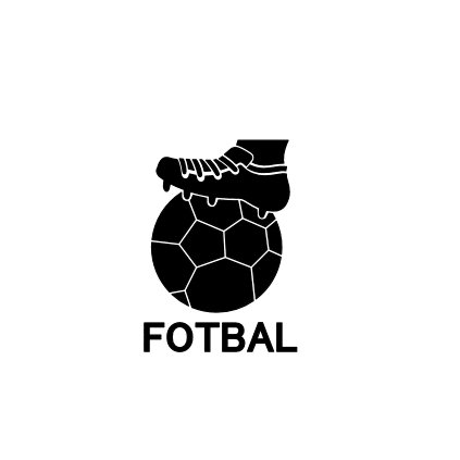 Štítky do šatny - s popiskem - Fotbal