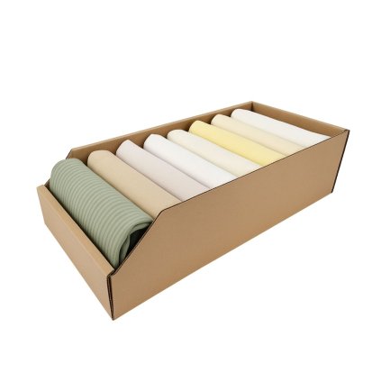 Úložné boxy na oblečení, organizéry do skříně EKO KARTON 30x54cm
