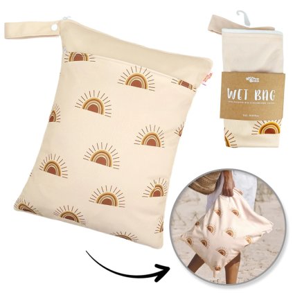 Voděodolná taška na plavky a mokré oblečení 30x40cm - RAINBOW_1