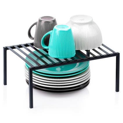 pol pl Polka kuchenna metalowa czarna 33x21x14 cm 17659 1