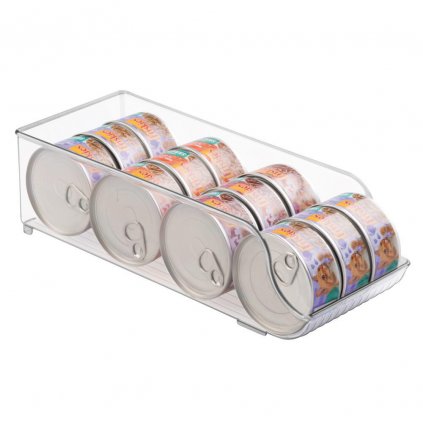 6255 3 transparentni organizer do lednice snizena predni hrana bins