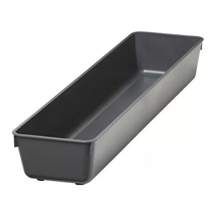 6261 1 l vlozka do zasuvky organizer na kuchynske naradi nitaki 10x43cm sedy plast