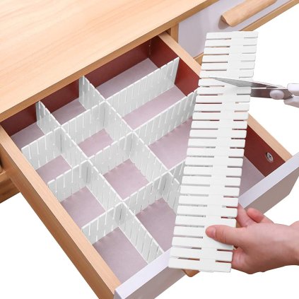 9312 5 zasuvkovy organizer prepazka a vlozka do supliku flexibilni mrizka 6ks