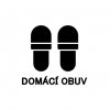 Štítky do šatny - s popiskem - Domácí obuv